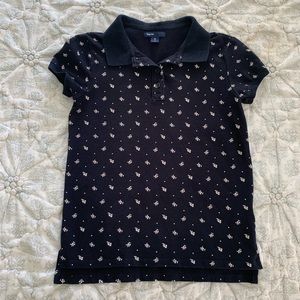 Gap Polo with tiny florals, size (XL/12)